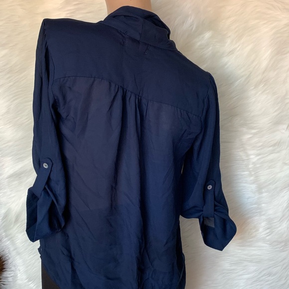 Lovoosh Tie Neck Blouse - Picture 5 of 9